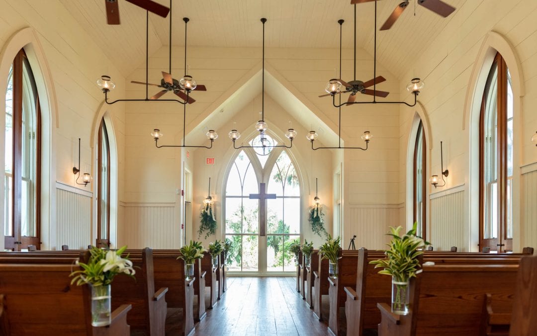 Interior, May River Chapel, Palmetto Bluff